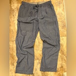 Gap Men's Chambray Lounge Pajama Pants Size Large